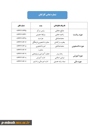 ارتباط با ما