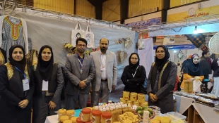حضور آموزشکده ملی مهارت میناب در هشتمین بازارچه دانشجویی و اولین جشنواره آیین‌های نوروزی دانشگاه ملی مهارت 2
