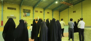آیین نام گذاری سالن ورزشی دانشکده ملی مهارت میناب 6